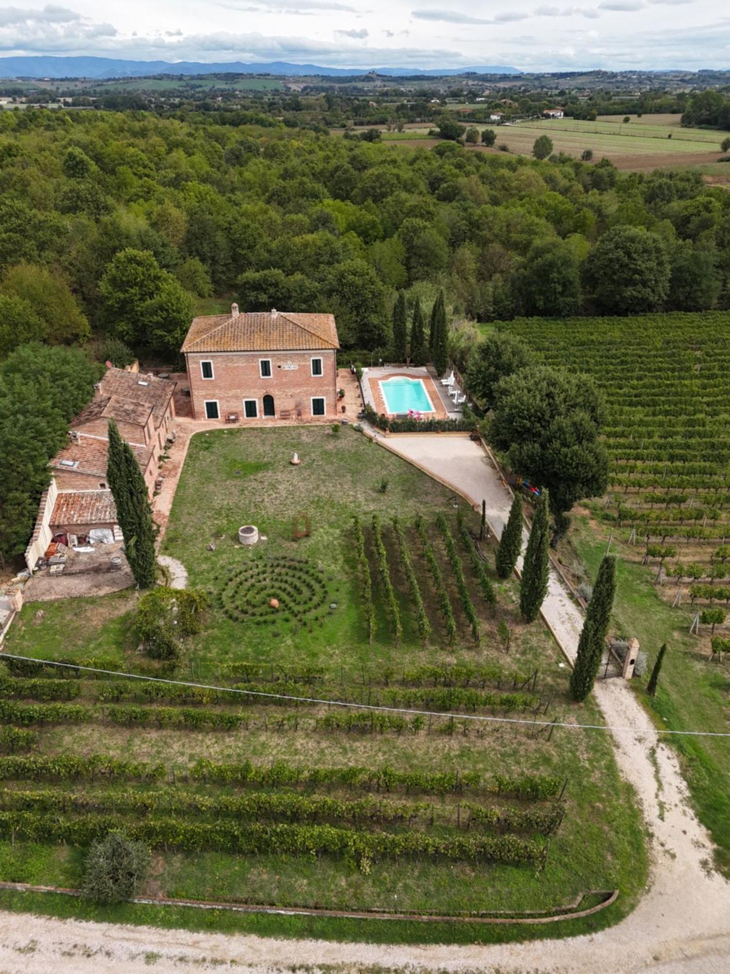 Apartamento Fornace Del Conte Abbadia di Montepulciano Exterior foto
