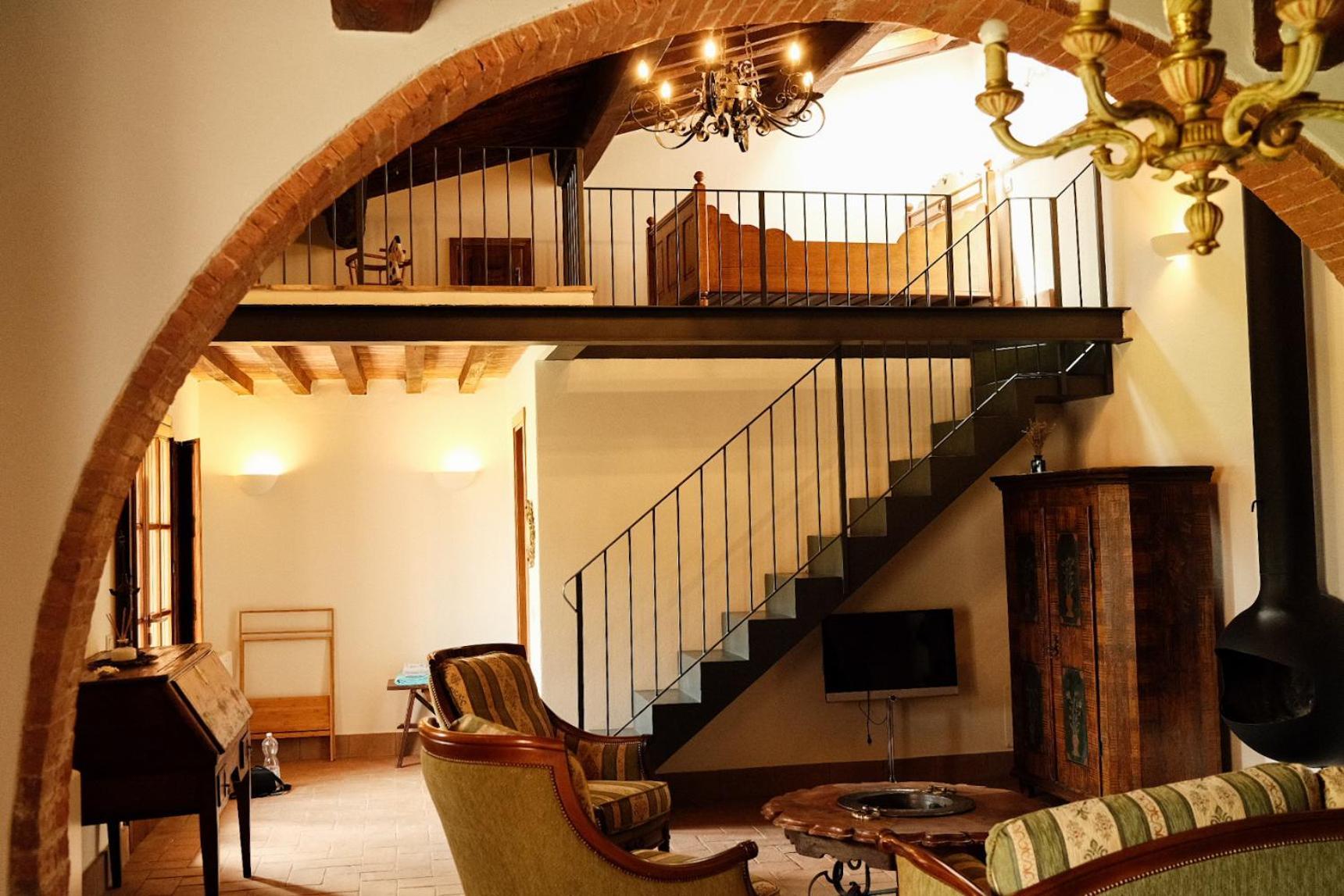 Apartamento Fornace Del Conte Abbadia di Montepulciano Habitación foto