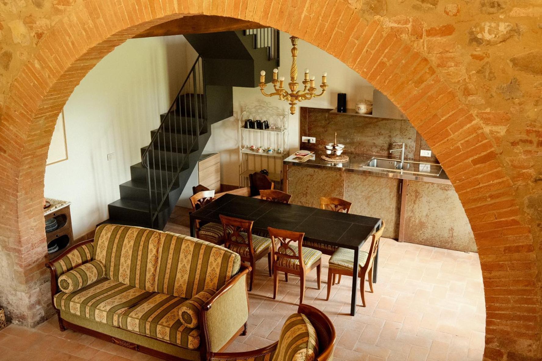 Apartamento Fornace Del Conte Abbadia di Montepulciano Habitación foto